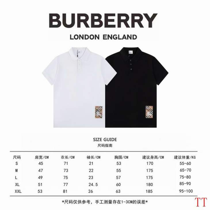 Picture of Burberry Polo Shirts Short _SKUBurberryS-2XL20tr1828930